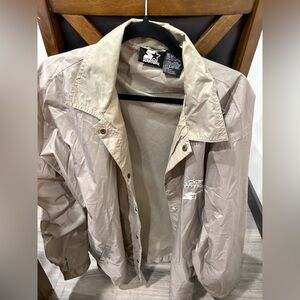 Starter jacket Men's Tan Jacket vintage